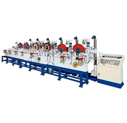 ST-521 roller conveyor automatic sanding and polishing machine